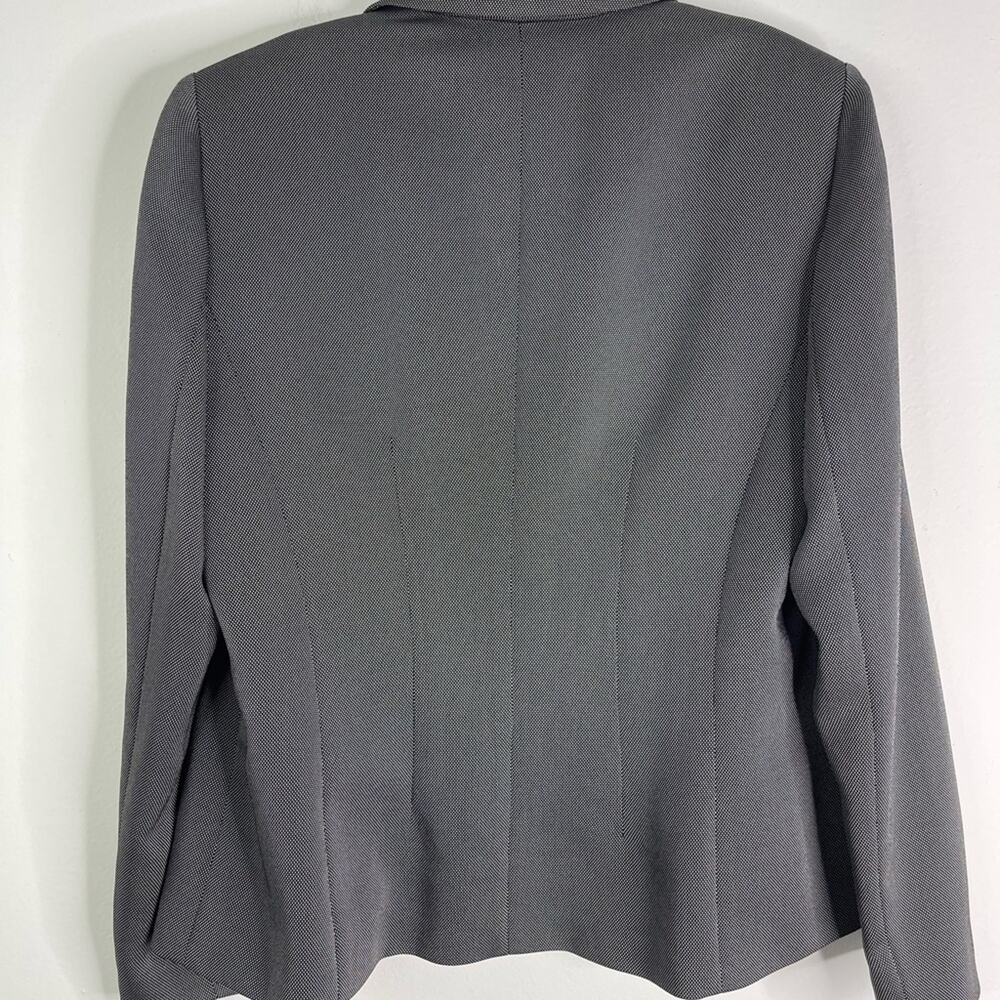 Garfield & Marks black white dot preppy office button academia blazer jacket 16 - Picture 7 of 7